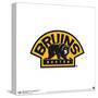 Gallery Pops NHL Boston Bruins - Secondary Logo Mark Wall Art-Trends International-Stretched Canvas
