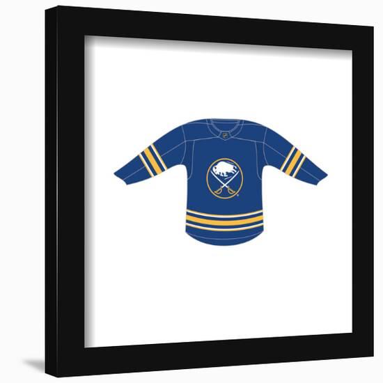 Gallery Pops NHL - Buffalo Sabres - Home Uniform Front Wall Art-Trends International-Framed Gallery Pops