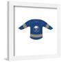 Gallery Pops NHL - Buffalo Sabres - Home Uniform Front Wall Art-Trends International-Framed Gallery Pops