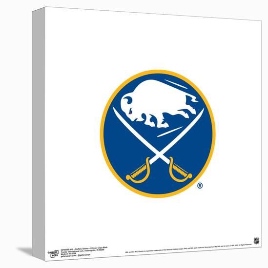 Gallery Pops NHL Buffalo Sabres - Primary Logo Mark Wall Art-Trends International-Stretched Canvas