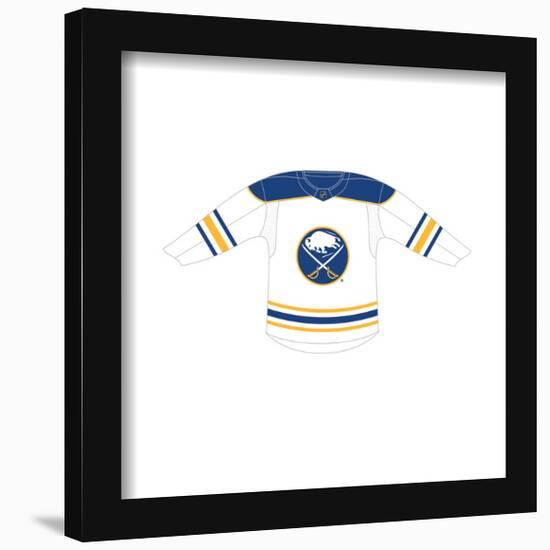 Gallery Pops NHL - Buffalo Sabres - Road Uniform Front Wall Art-Trends International-Framed Gallery Pops