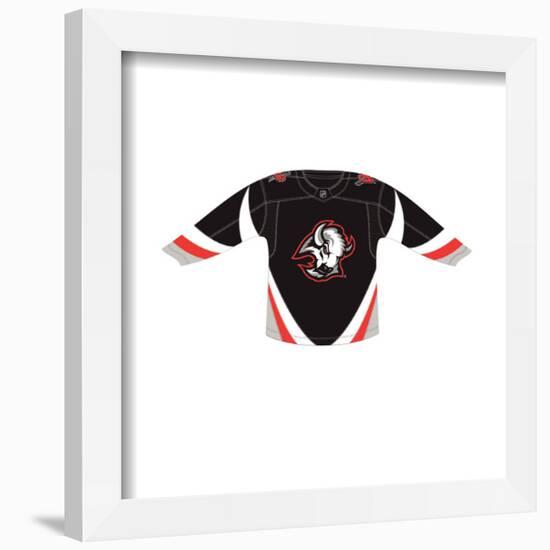 Gallery Pops NHL - Buffalo Sabres - Third Uniform Front Wall Art-Trends International-Framed Gallery Pops