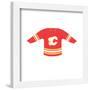 Gallery Pops NHL - Calgary Flames - Home Uniform Front Wall Art-Trends International-Framed Gallery Pops