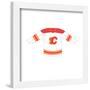 Gallery Pops NHL - Calgary Flames - Road Uniform Front Wall Art-Trends International-Framed Gallery Pops