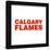 Gallery Pops NHL Calgary Flames - Wordmark Wall Art-Trends International-Framed Gallery Pops