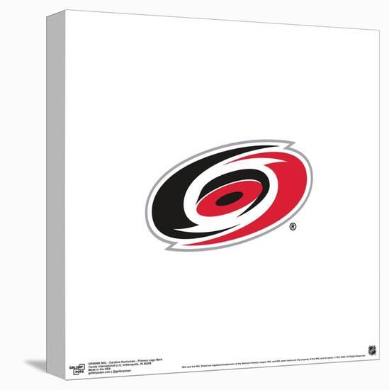 Gallery Pops NHL Carolina Hurricanes - Primary Logo Mark Wall Art-Trends International-Stretched Canvas