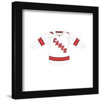 Gallery Pops NHL - Carolina Hurricanes - Road Uniform Front Wall Art-Trends International-Framed Gallery Pops