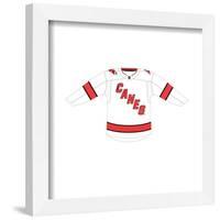 Gallery Pops NHL - Carolina Hurricanes - Road Uniform Front Wall Art-Trends International-Framed Gallery Pops