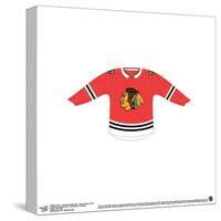 Gallery Pops NHL - Chicago Blackhawks - Home Uniform Front Wall Art-Trends International-Stretched Canvas