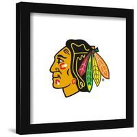 Gallery Pops NHL Chicago Blackhawks - Primary Logo Mark Wall Art-Trends International-Framed Gallery Pops