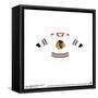 Gallery Pops NHL - Chicago Blackhawks - Road Uniform Front Wall Art-Trends International-Framed Stretched Canvas