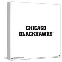 Gallery Pops NHL Chicago Blackhawks - Wordmark Wall Art-Trends International-Stretched Canvas