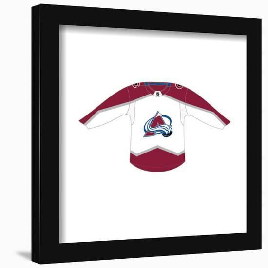 Gallery Pops NHL - Colorado Avalanche - Road Uniform Front Wall Art-Trends International-Framed Gallery Pops