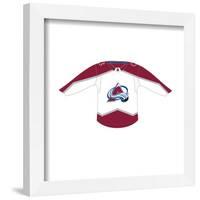 Gallery Pops NHL - Colorado Avalanche - Road Uniform Front Wall Art-Trends International-Framed Gallery Pops