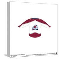 Gallery Pops NHL - Colorado Avalanche - Road Uniform Front Wall Art-Trends International-Stretched Canvas