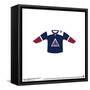 Gallery Pops NHL - Colorado Avalanche - Third Uniform Front Wall Art-Trends International-Framed Stretched Canvas