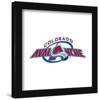 Gallery Pops NHL Colorado Avalanche - Wordmark Wall Art-Trends International-Framed Gallery Pops