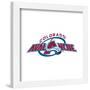 Gallery Pops NHL Colorado Avalanche - Wordmark Wall Art-Trends International-Framed Gallery Pops