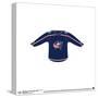 Gallery Pops NHL - Columbus Blue Jackets - Home Uniform Front Wall Art-Trends International-Stretched Canvas