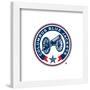 Gallery Pops NHL Columbus Blue Jackets - Secondary Logo Mark Wall Art-Trends International-Framed Gallery Pops