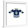 Gallery Pops NHL - Columbus Blue Jackets - Third Uniform Front Wall Art-Trends International-Framed Gallery Pops