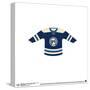 Gallery Pops NHL - Columbus Blue Jackets - Third Uniform Front Wall Art-Trends International-Stretched Canvas