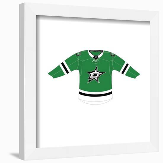 Gallery Pops NHL - Dallas Stars - Home Uniform Front Wall Art-Trends International-Framed Gallery Pops