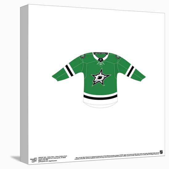 Gallery Pops NHL - Dallas Stars - Home Uniform Front Wall Art-Trends International-Stretched Canvas