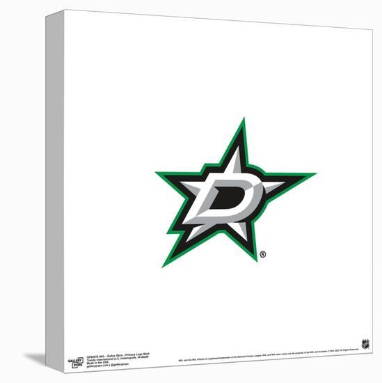 Gallery Pops NHL Dallas Stars - Primary Logo Mark Wall Art-Trends International-Stretched Canvas