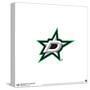Gallery Pops NHL Dallas Stars - Primary Logo Mark Wall Art-Trends International-Stretched Canvas