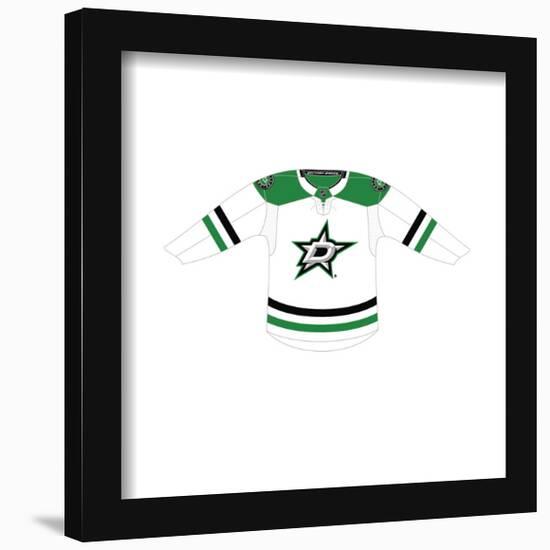 Gallery Pops NHL - Dallas Stars - Road Uniform Front Wall Art-Trends International-Framed Gallery Pops