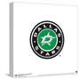 Gallery Pops NHL Dallas Stars - Secondary Logo Mark Wall Art-Trends International-Stretched Canvas
