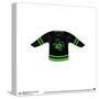 Gallery Pops NHL - Dallas Stars - Third Uniform Front Wall Art-Trends International-Stretched Canvas
