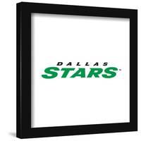 Gallery Pops NHL Dallas Stars - Wordmark Wall Art-Trends International-Framed Gallery Pops