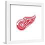 Gallery Pops NHL Detroit Red Wings - Primary Logo Mark Wall Art-Trends International-Framed Gallery Pops