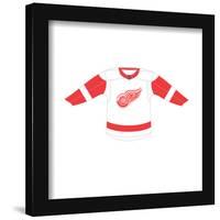 Gallery Pops NHL - Detroit Red Wings - Road Uniform Front Wall Art-Trends International-Framed Gallery Pops