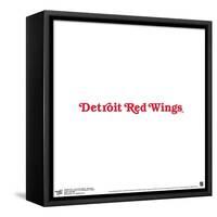 Gallery Pops NHL Detroit Red Wings - Wordmark Wall Art-Trends International-Framed Stretched Canvas