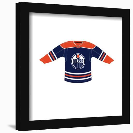 Gallery Pops NHL - Edmonton Oilers - Home Uniform Front Wall Art-Trends International-Framed Gallery Pops