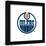 Gallery Pops NHL Edmonton Oilers - Primary Logo Mark Wall Art-Trends International-Framed Gallery Pops