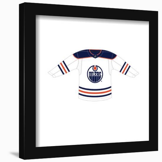 Gallery Pops NHL - Edmonton Oilers - Road Uniform Front Wall Art-Trends International-Framed Gallery Pops