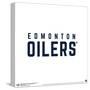 Gallery Pops NHL Edmonton Oilers - Secondary Logo Mark Wall Art-Trends International-Stretched Canvas