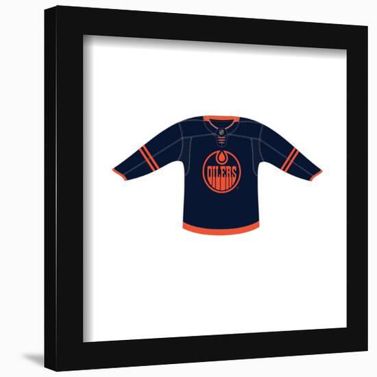 Gallery Pops NHL - Edmonton Oilers - Third Uniform Front Wall Art-Trends International-Framed Gallery Pops