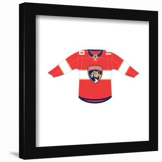 Gallery Pops NHL - Florida Panthers - Home Uniform Front Wall Art-Trends International-Framed Gallery Pops