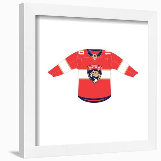 Gallery Pops NHL - Florida Panthers - Home Uniform Front Wall Art-Trends International-Framed Gallery Pops
