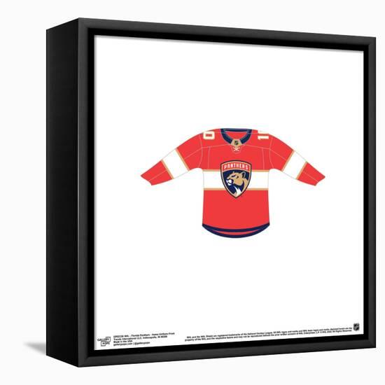 Gallery Pops NHL - Florida Panthers - Home Uniform Front Wall Art-Trends International-Framed Stretched Canvas