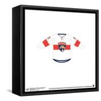 Gallery Pops NHL - Florida Panthers - Road Uniform Front Wall Art-Trends International-Framed Stretched Canvas
