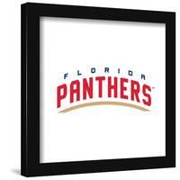 Gallery Pops NHL Florida Panthers - Wordmark Wall Art-Trends International-Framed Gallery Pops