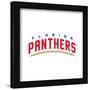 Gallery Pops NHL Florida Panthers - Wordmark Wall Art-Trends International-Framed Gallery Pops