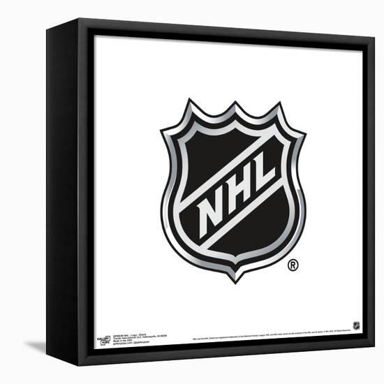 Gallery Pops NHL Logo - Shield Wall Art-Trends International-Framed Stretched Canvas