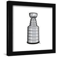Gallery Pops NHL Logo - Stanley Cup Wall Art-Trends International-Framed Gallery Pops